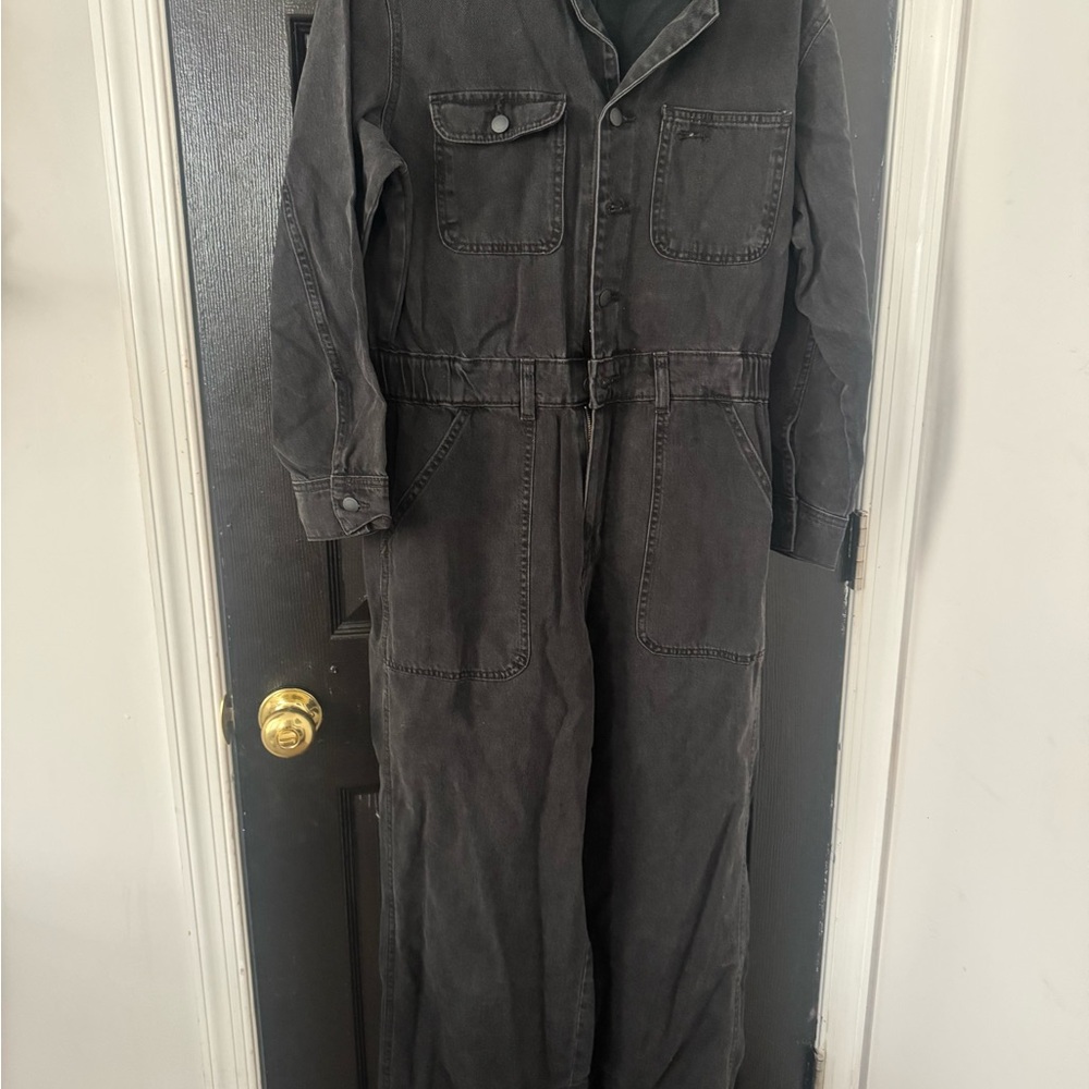 Universal Thread Charcoal Denim Jumpsuit
